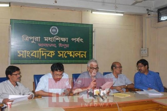 TBSE HS (+2) science stream results declared: 81.41 pass percentage recorded, among 3319 candidates 2702 passed the examination: TBSE Board President Prof. Mihir Deb holds press meet TBSE HS (+2) science stream results declared: 81.41 pass percentage recorded, among 3319 candidates 2702 passed the examination: TBSE Board President Prof. Mihir Deb holds press meet